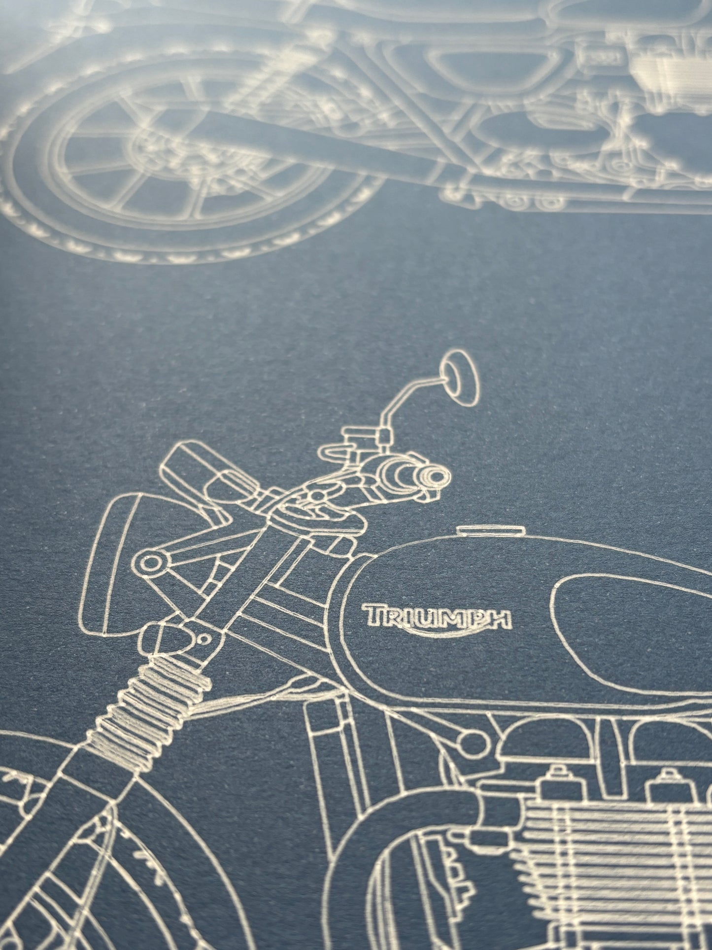 Custom Motorcycle Blueprint